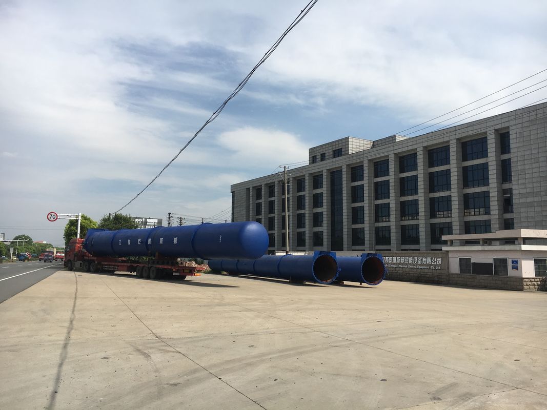 AAC autoclave cho vật liệu xây dựng hơi nước chữa khỏi với hệ thống thoát nước hoàn toàn và ngưng tụ