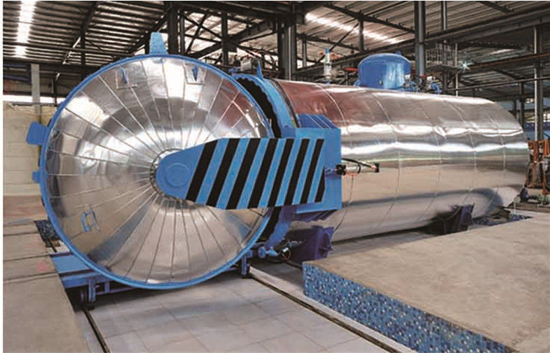 Autoclave hóa chất cao su với khóa liên động an toàn và hoàn toàn tự động, tiêu chuẩn CRN cho Canada