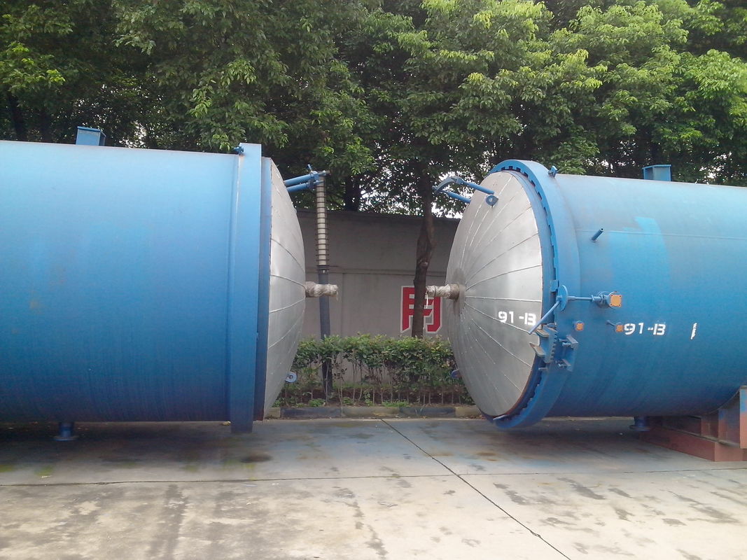 Nồi hấp công nghiệp thủy tinh cao su gỗ để xử lý gỗ, lưu hóa cao su và cán thủy tinh